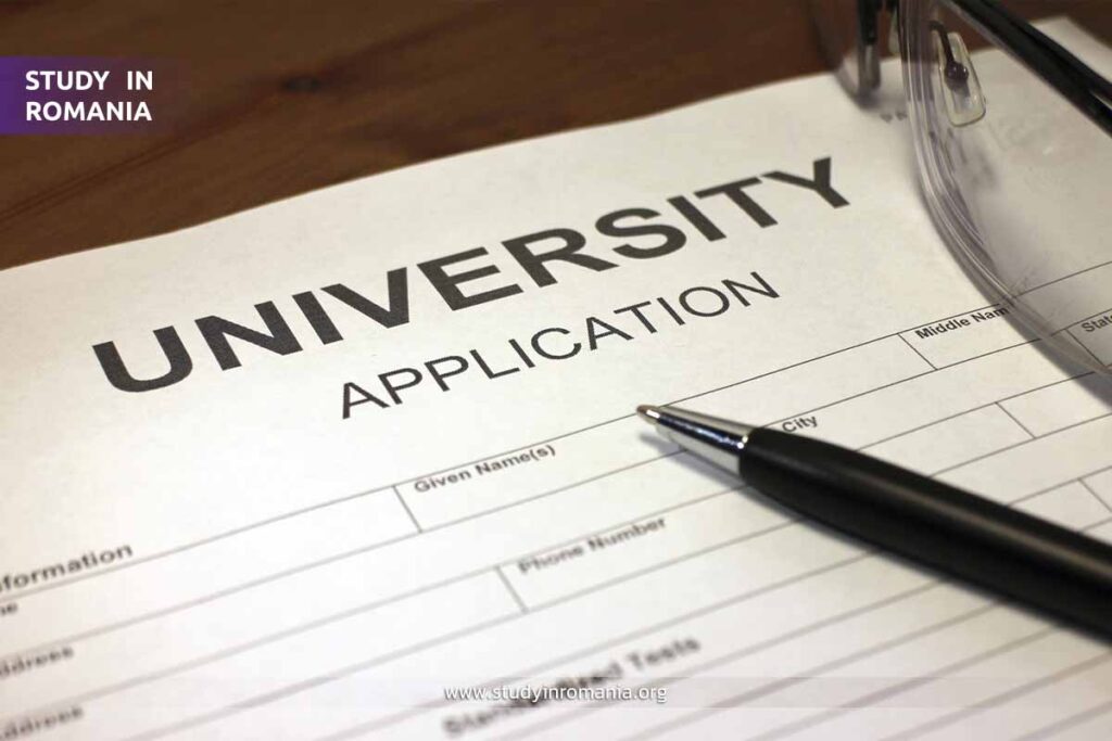 how to apply for study in Romania