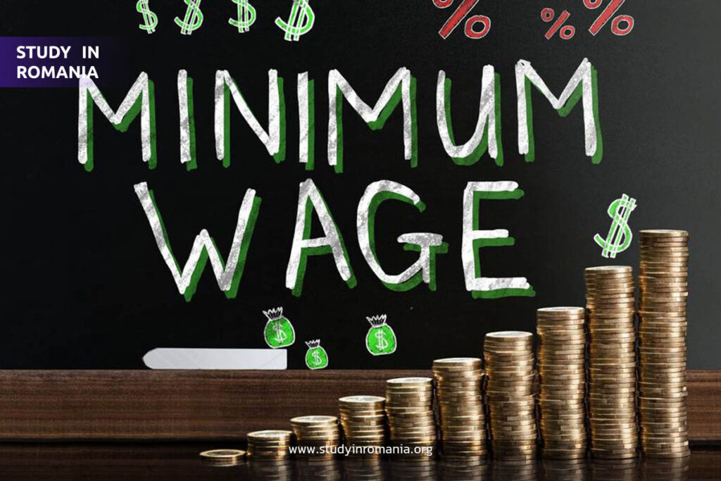 salaries and minimum wage in Romania